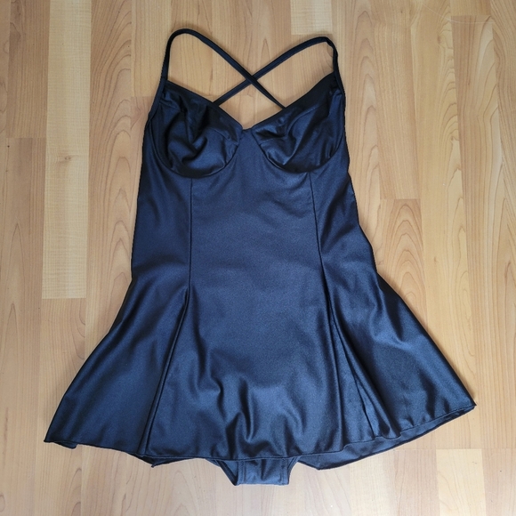 Michael Kors Other - Michael Kors Swimwear by Trulo Sexy Vintage Lycra One Piece Bathing Suit Black M